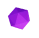 Small purple hexagon background shape