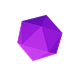Medium hexagon background shape